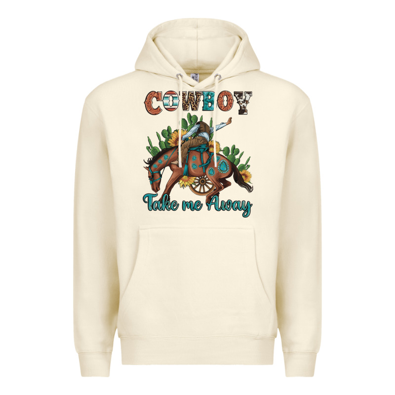 Cowboy Take Me Away Rodeo Premium Hoodie by Artiststas | Teevron