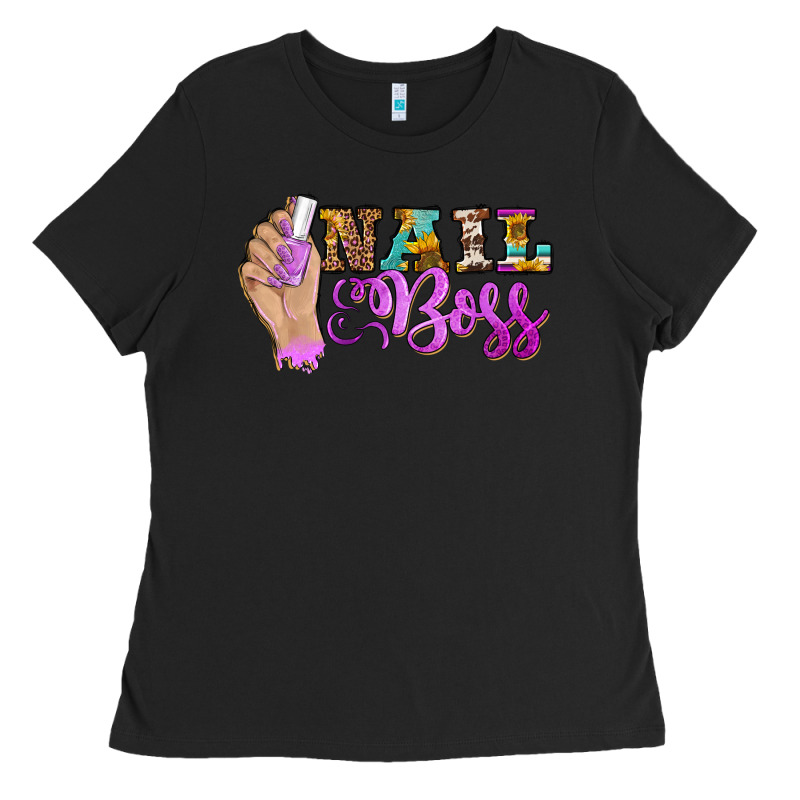 Nail Boss Ladies Tee by BarkalooDesign | Teevron