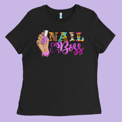 Nail Boss Ladies Tee Designed By Barkaloodesign