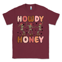 Burgundy howdy honey Classic Tee - MaliasSmallBusiness