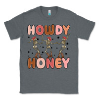 Charcoal Heather howdy honey Classic Tee - MaliasSmallBusiness