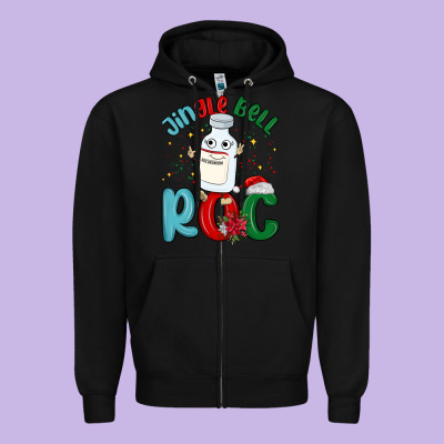 Zipper Hoodie jingle bell roc