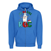 True Royal jingle bell roc Zipper Hoodie - MaliasSmallBusiness
