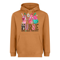Meerkat nurse coffee scrubs rubber gloves Heavyweight Hoodie - texasbilliewilder