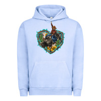 Pigment Grape Ice western heart bullfighter  cactus sunflower aztek pattern Urban Hoodie - BarkalooDesign