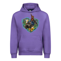 Tulip western heart bullfighter  cactus sunflower aztek pattern Urban Hoodie - BarkalooDesign