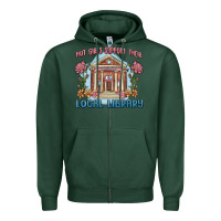 Sports Green hot girls support their local library Zipper Hoodie - MaliasSmallBusiness