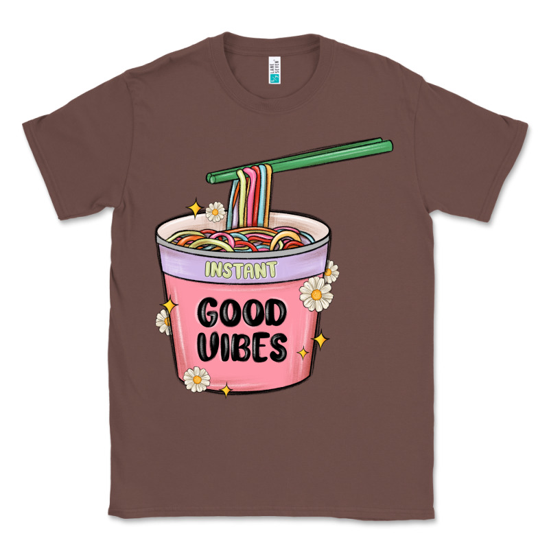 Instant Good Vibes Noodles Classic Tee by MaliasSmallBusiness | Teevron