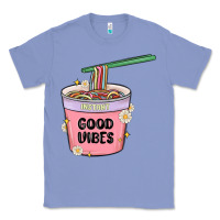 Colony Blue instant good vibes noodles Classic Tee - MaliasSmallBusiness