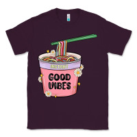 Plum instant good vibes noodles Classic Tee - MaliasSmallBusiness