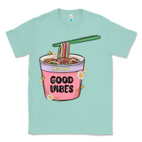 Seafoam instant good vibes noodles Classic Tee - MaliasSmallBusiness