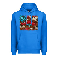 True Royal gemstone cowhide background Premium Hoodie - AdoDesignShop
