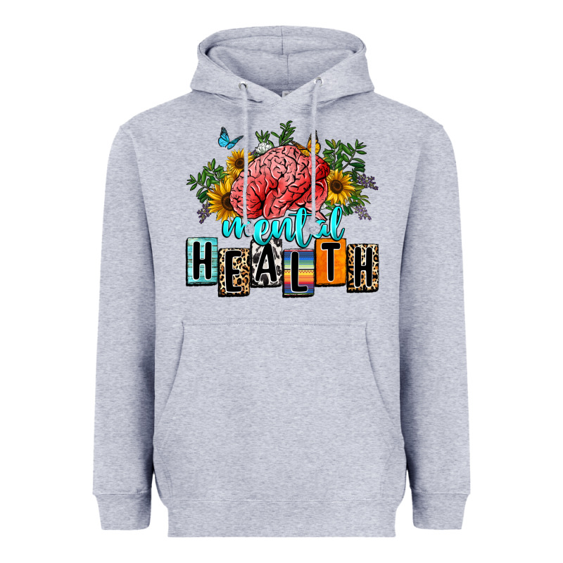 Mental Health Heavyweight Hoodie by texasbilliewilder | Teevron
