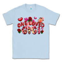 Dusty Blue One loved gigi Classic Tee - FaDigitalArtStudio