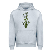 Heather Grey Lucky Bamboo Urban Hoodie - LillyAllenDesigns