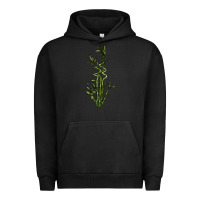 Pigment Black Lucky Bamboo Urban Hoodie - LillyAllenDesigns
