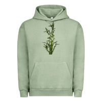 Pigment Oil Green Lucky Bamboo Urban Hoodie - LillyAllenDesigns