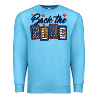 Ocean Blue Back the blue Premium Sweatshirt - Neo Western