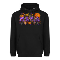 Black mama basketball Heavyweight Hoodie - Zillion Design Studio