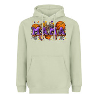 Matcha mama basketball Heavyweight Hoodie - Zillion Design Studio