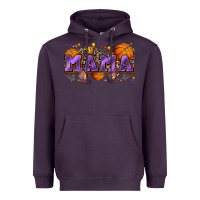 Plum mama basketball Heavyweight Hoodie - Zillion Design Studio
