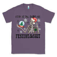 Lavender look at me being all festive and shit Classic Tee - MaliasSmallBusiness