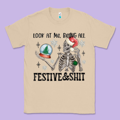 Classic Tee look at me being all festive and shit