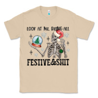Mushroom look at me being all festive and shit Classic Tee - MaliasSmallBusiness