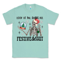 Seafoam look at me being all festive and shit Classic Tee - MaliasSmallBusiness