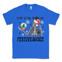 True Royal look at me being all festive and shit Classic Tee - MaliasSmallBusiness