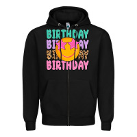 Black birthday Zipper Hoodie - MaliasSmallBusiness