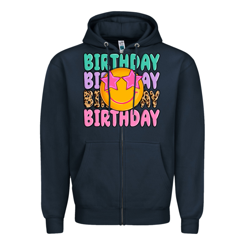 Birthday Zipper Hoodie by MaliasSmallBusiness | Teevron
