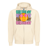 Sandshell birthday Zipper Hoodie - MaliasSmallBusiness