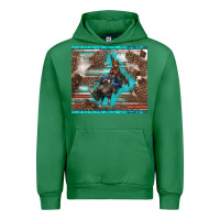 Emerald western rodeo bullfighter serape leopards turquoise's gliterrs Urban Hoodie - BarkalooDesign
