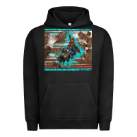 Pigment Black western rodeo bullfighter serape leopards turquoise's gliterrs Urban Hoodie - BarkalooDesign