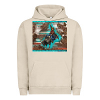 Pigment French Oak western rodeo bullfighter serape leopards turquoise's gliterrs Urban Hoodie - BarkalooDesign