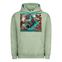 Pigment Oil Green western rodeo bullfighter serape leopards turquoise's gliterrs Urban Hoodie - BarkalooDesign