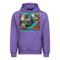 Tulip western rodeo bullfighter serape leopards turquoise's gliterrs Urban Hoodie - BarkalooDesign