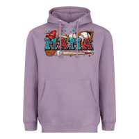 Lavender mama baseball Heavyweight Hoodie - Zillion Design Studio