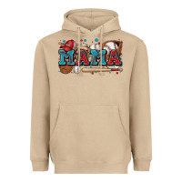 Mushroom mama baseball Heavyweight Hoodie - Zillion Design Studio