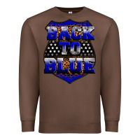 Chestnut Back the blue Premium Sweatshirt - Neo Western