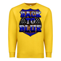 Lemon Back the blue Premium Sweatshirt - Neo Western