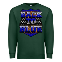 Sports Green Back the blue Premium Sweatshirt - Neo Western