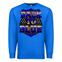 True Royal Back the blue Premium Sweatshirt - Neo Western