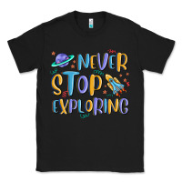 Black never stop exploring Classic Tee - MaliasSmallBusiness