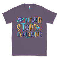 Lavender never stop exploring Classic Tee - MaliasSmallBusiness