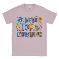 Lilac never stop exploring Classic Tee - MaliasSmallBusiness