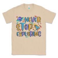 Mushroom never stop exploring Classic Tee - MaliasSmallBusiness