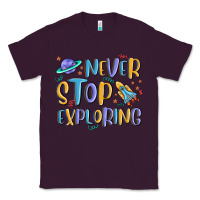 Plum never stop exploring Classic Tee - MaliasSmallBusiness