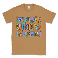 Toasted Coconut never stop exploring Classic Tee - MaliasSmallBusiness